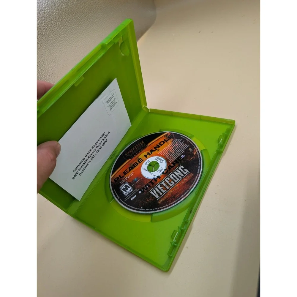 5 Xbox Games Lot Vietcong Swat Conflict Vietnam Hitman 2 Rallisport Challenge